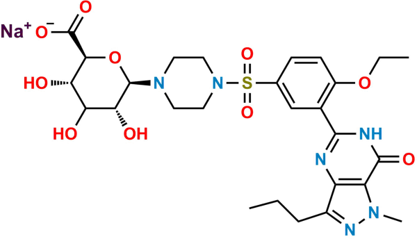 N-DESMETHYL SILDENAFIL-N-BETA-D-GLUCURONIDE